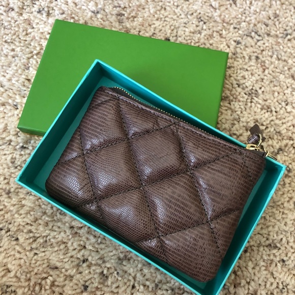 Beautifully made Kate Spade coin/card pouch. New. - Picture 2 of 6